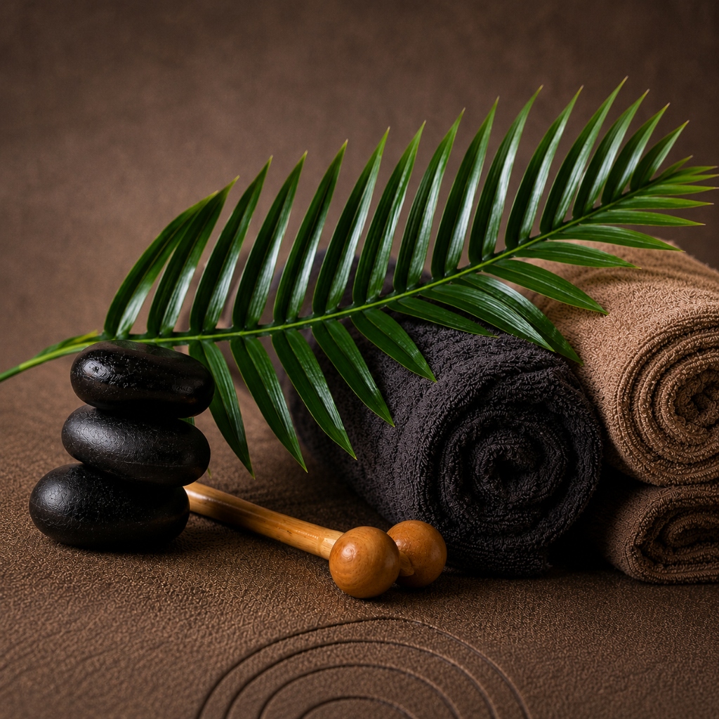 Ayurveda Spa Setup & Herbs